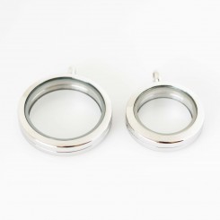 Mummy and Me - Silver Tone - Screw Top